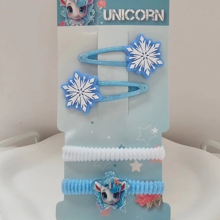 طقم ربطات شعر UNICORN
